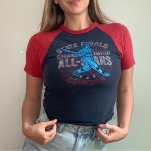 Oshkosh baby baseball tee